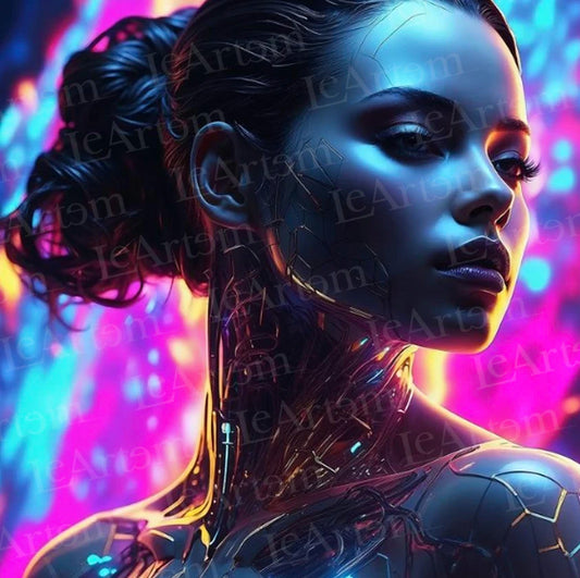 Luminous Evolution by Andres Carrera Cué, NFT Digital Artist